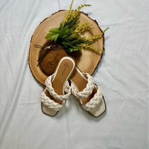 NWOT Time and Tru Braided Sandals Women’s 7.5